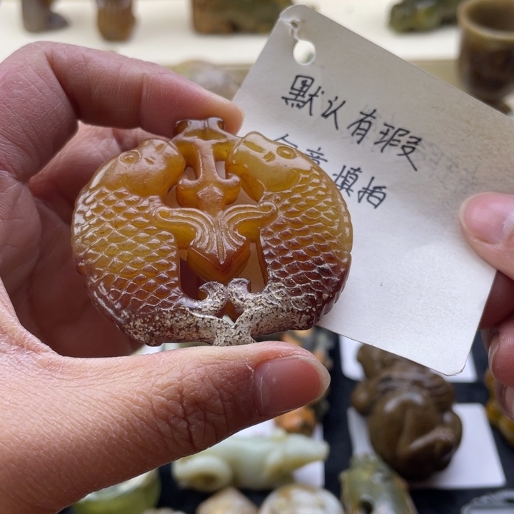 蛇纹石玉颈饰未镶嵌160