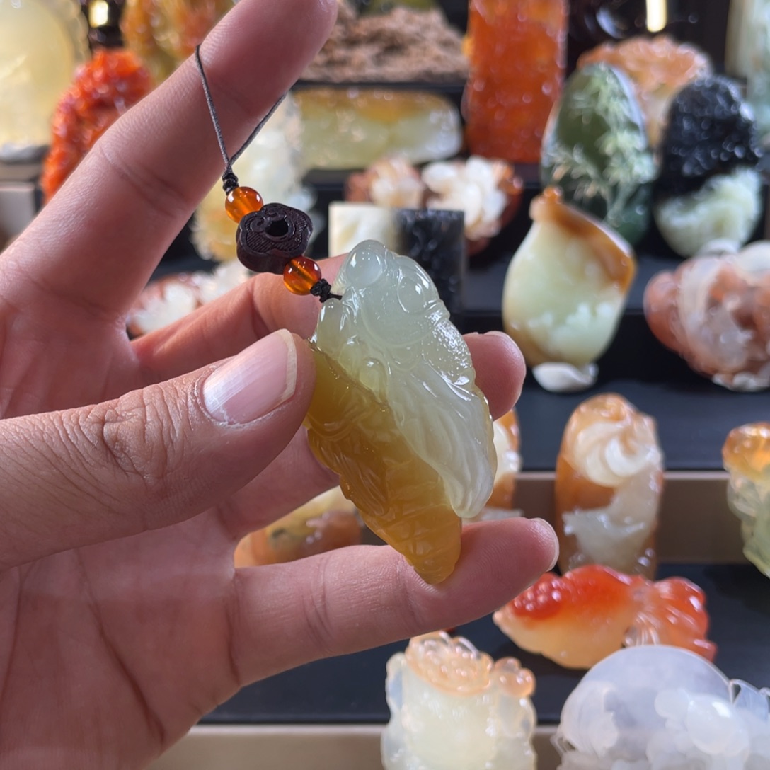 岫玉未镶嵌挂件111111111