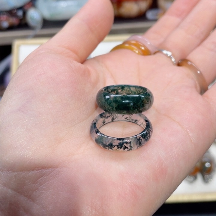 【闪购商品】未镶嵌戒指玛瑙/玉髓