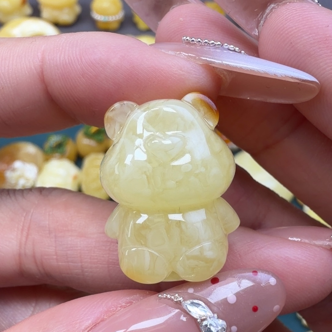 琥珀未镶嵌裸石蜜蜡