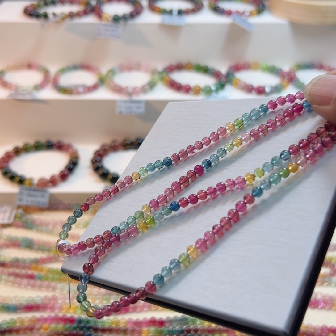 未镶嵌碧玺手链碧玺