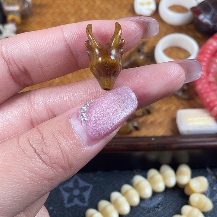 鹿骨手串/手链驼骨驼骨57。1.2