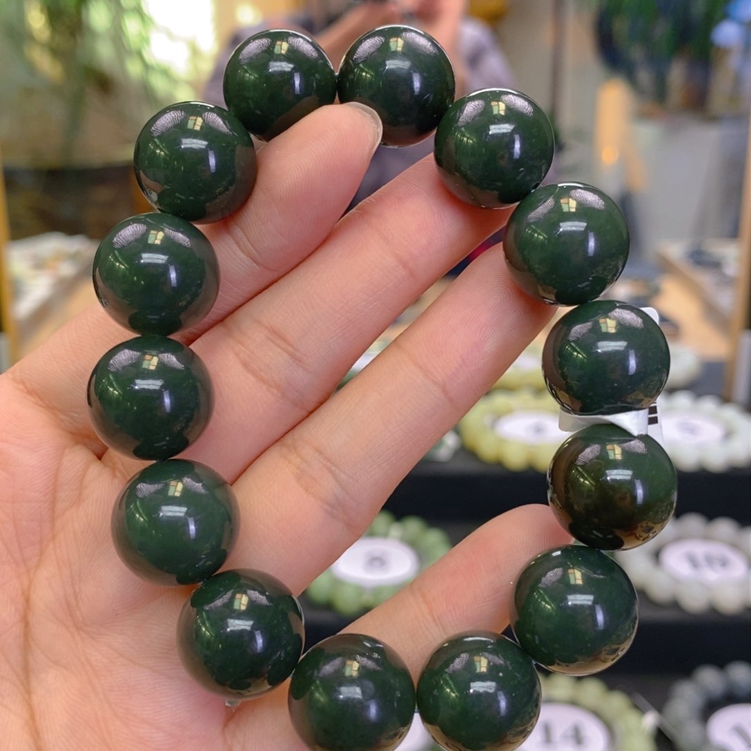 未镶嵌手串和田玉