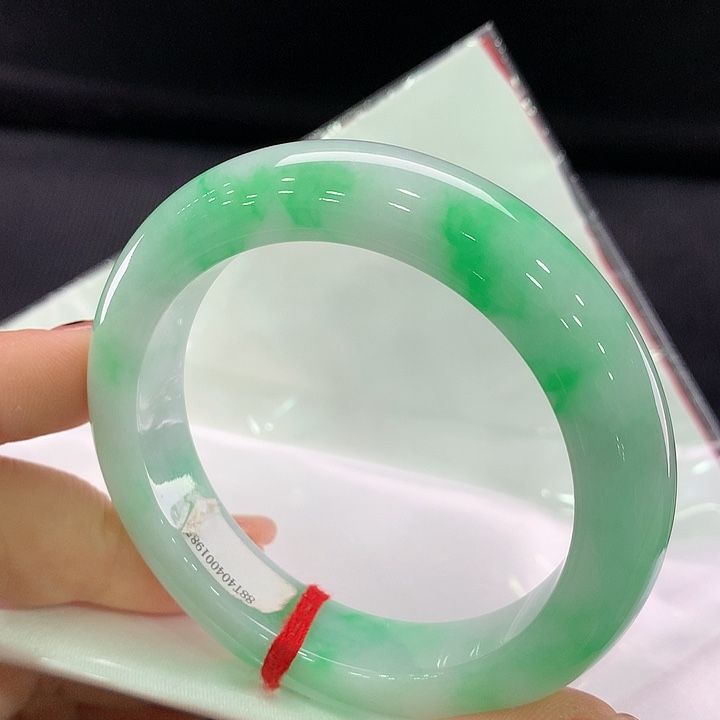 翡翠手镯未镶嵌正圈54.5