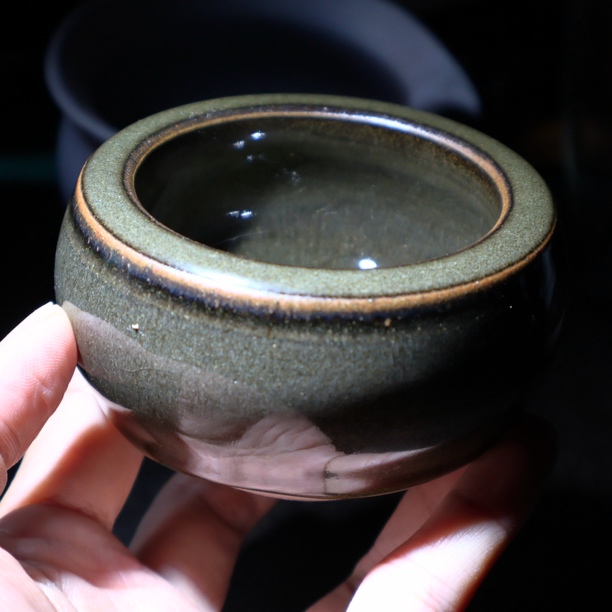 秋罗柴烧罗莉顿悟杯龙窑柴烧风生水起手工主人杯