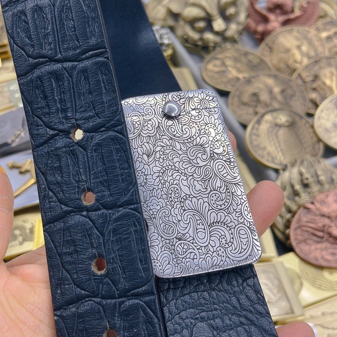 皮带扣大马士革一套