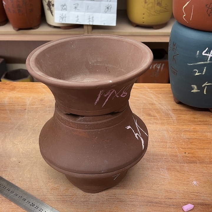 紫砂花盆透气花盆