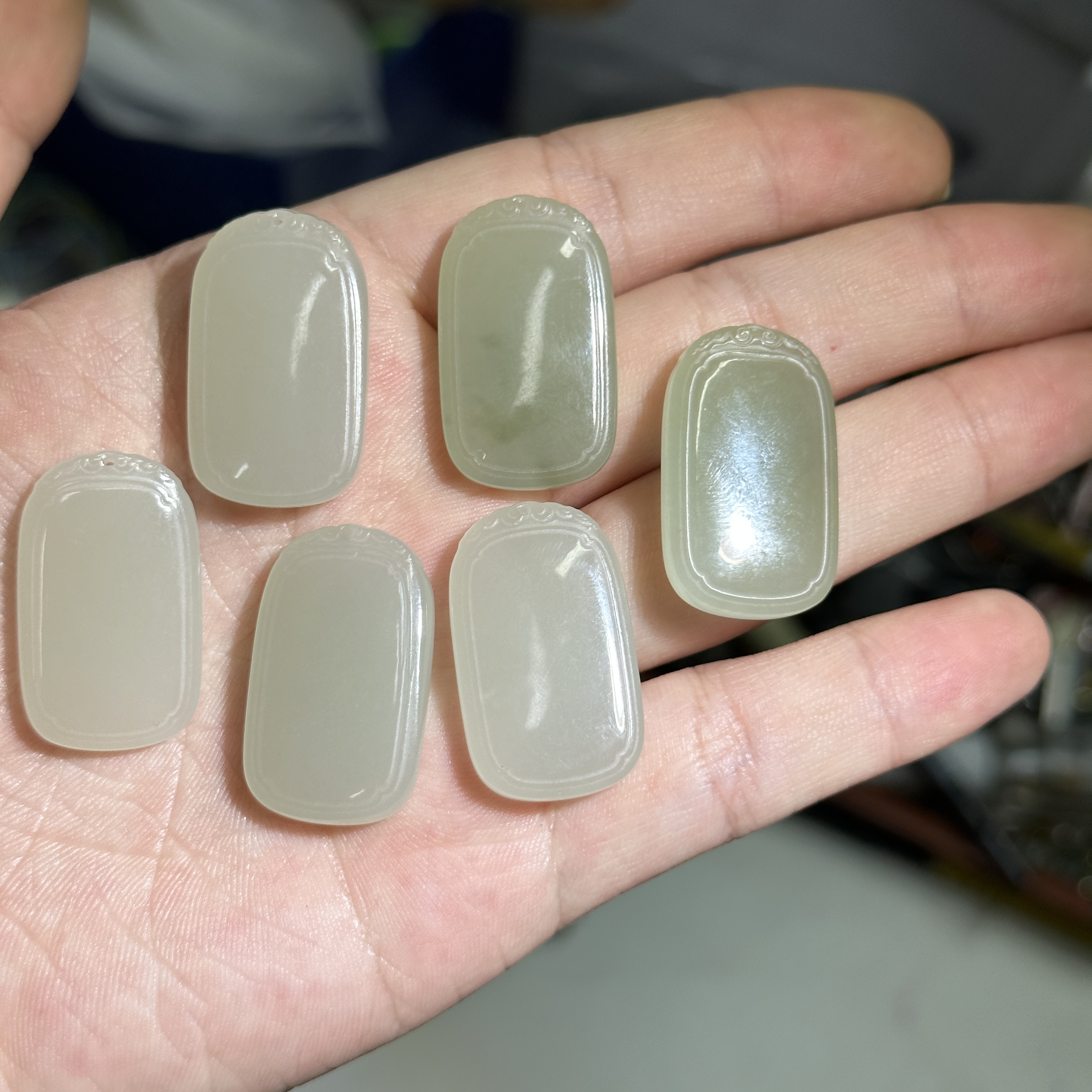 【N22】和田玉无事牌多样性发其一