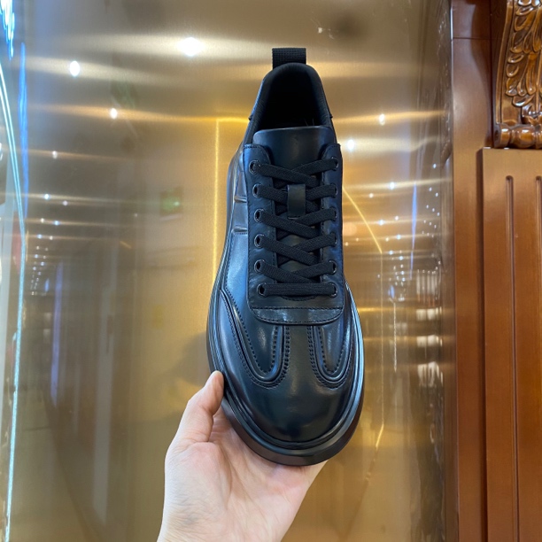 2618-22春夏新款 男士时尚百搭商务休闲男鞋舒适百搭 系带厚底