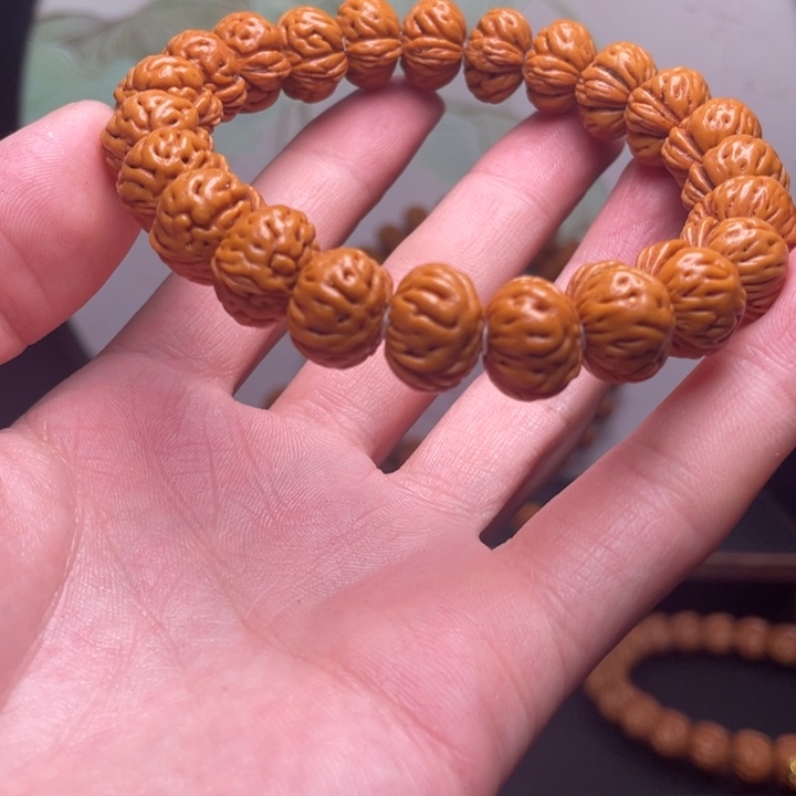 桃核手串15蟠桃手串