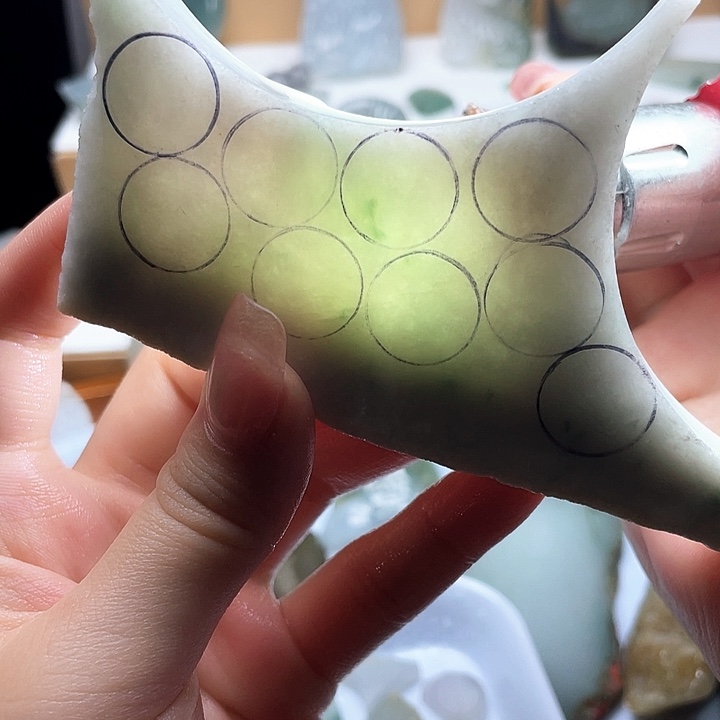 翡翠裸石料子不包工