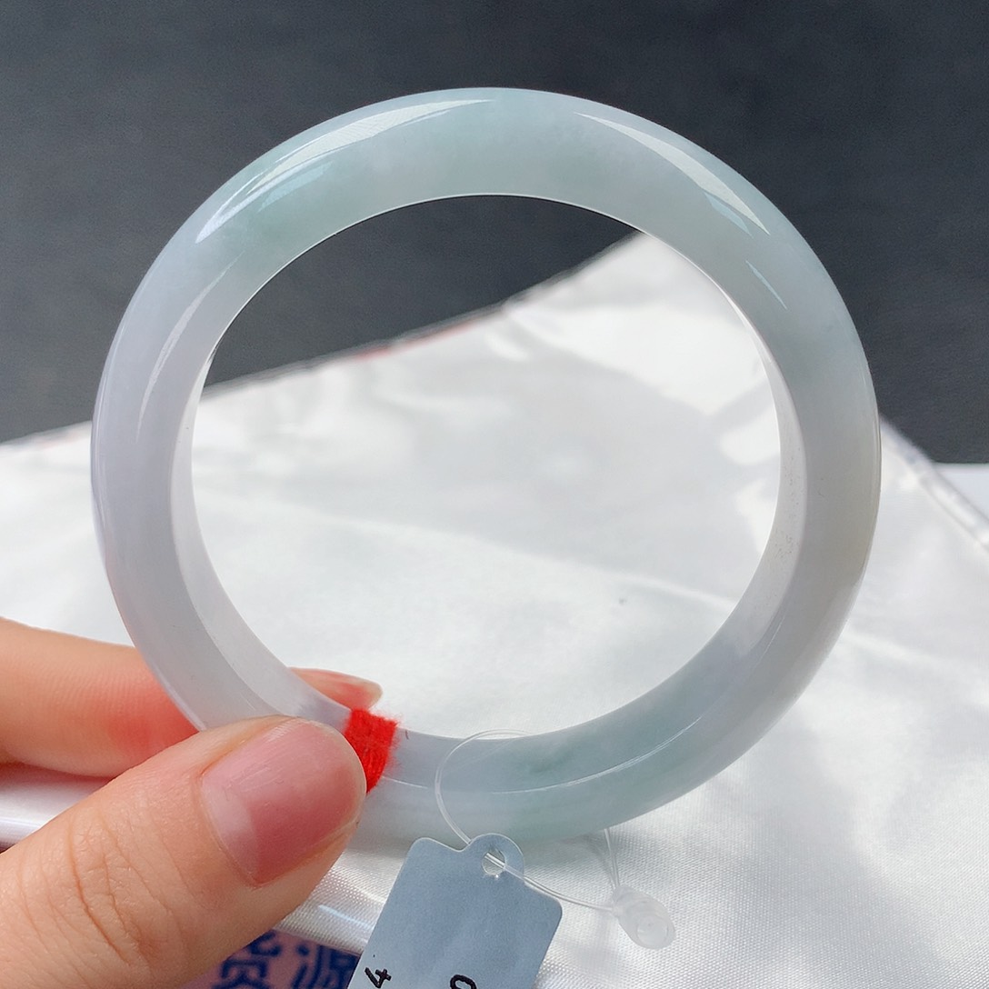 翡翠手镯未镶嵌109正57.7