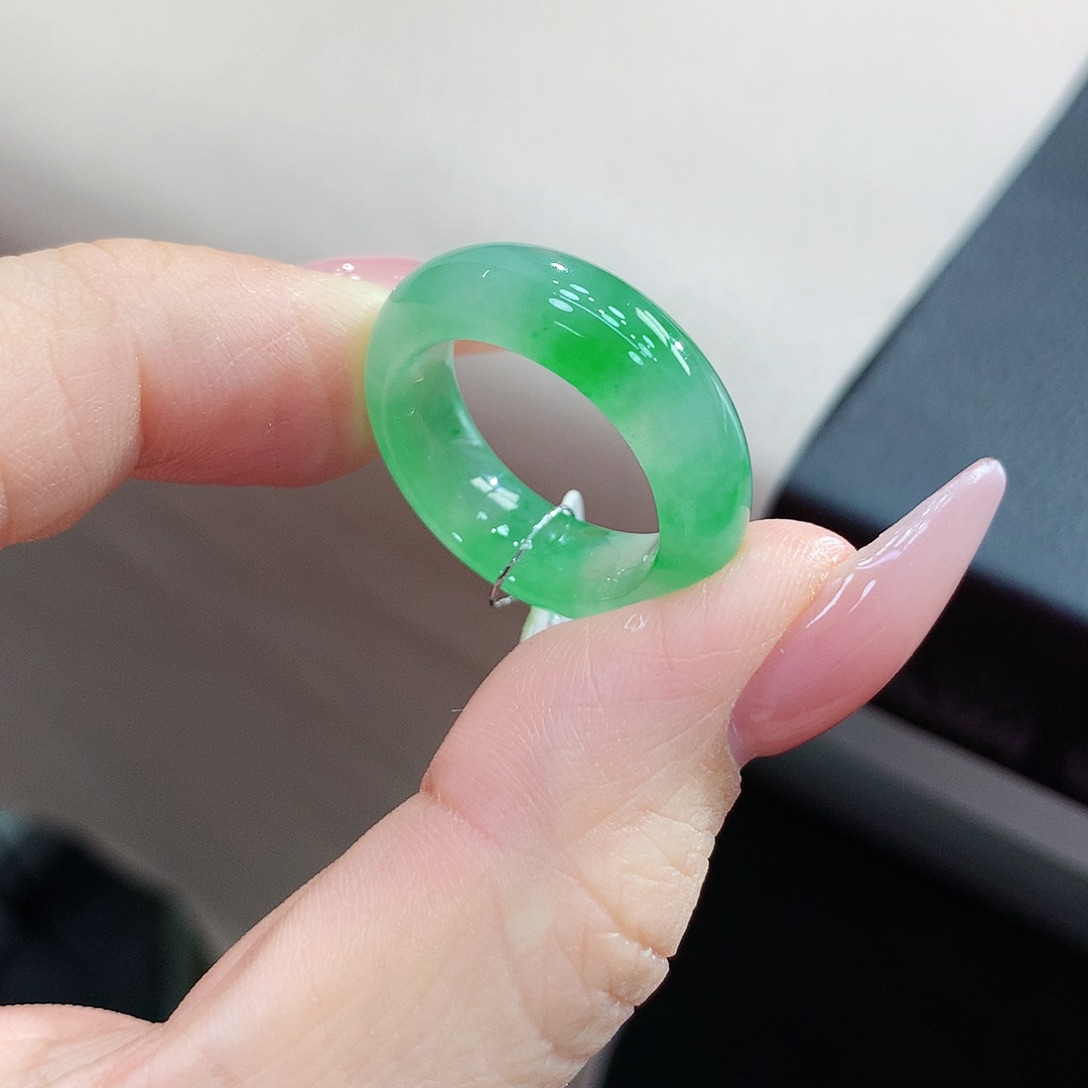 未镶嵌戒指翡翠15号