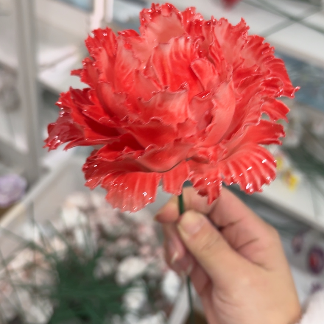 陶瓷花拍满20元发货退款要拉黑