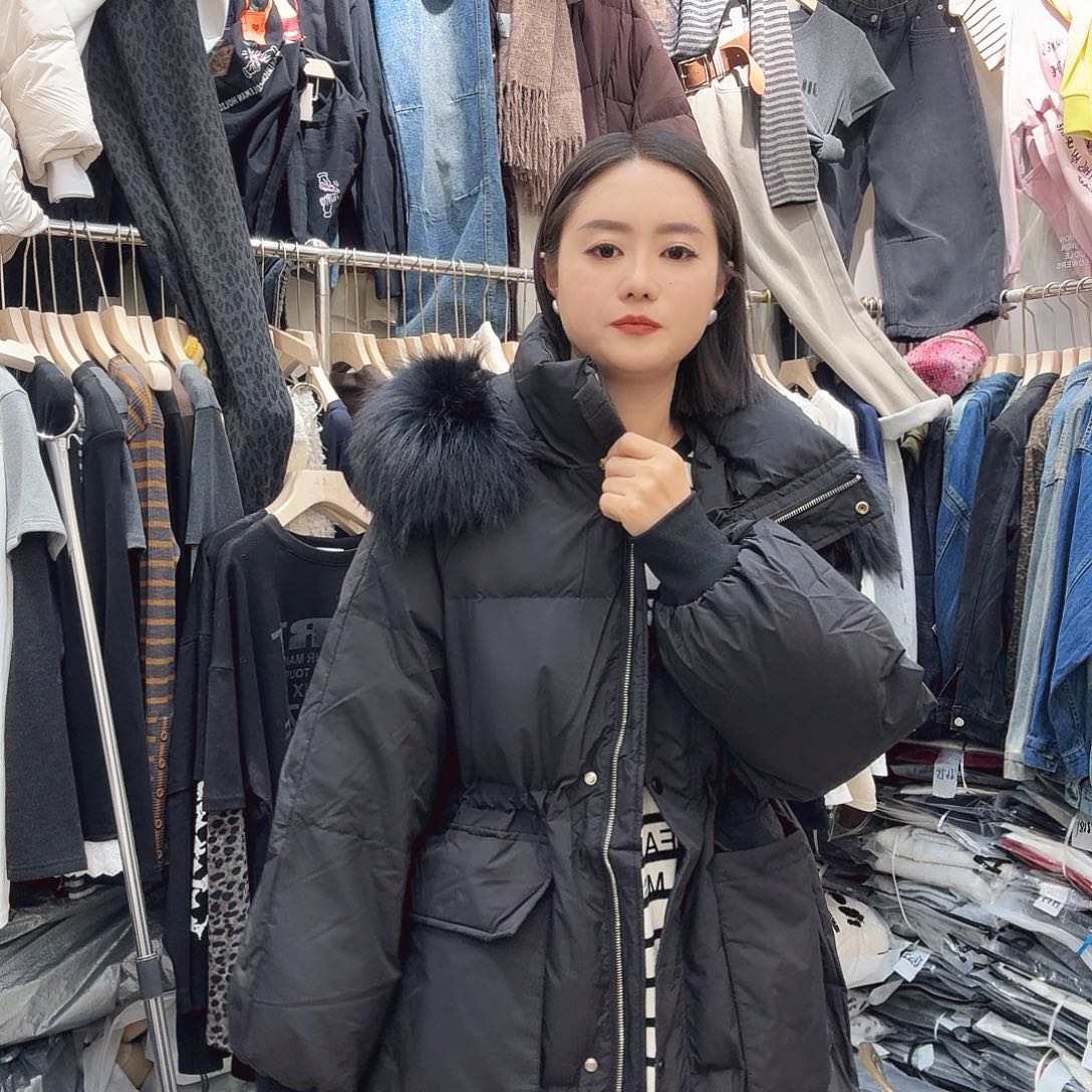 黑毛领外套65433qq家