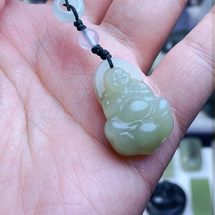 和田玉吊坠(不含链)未镶嵌