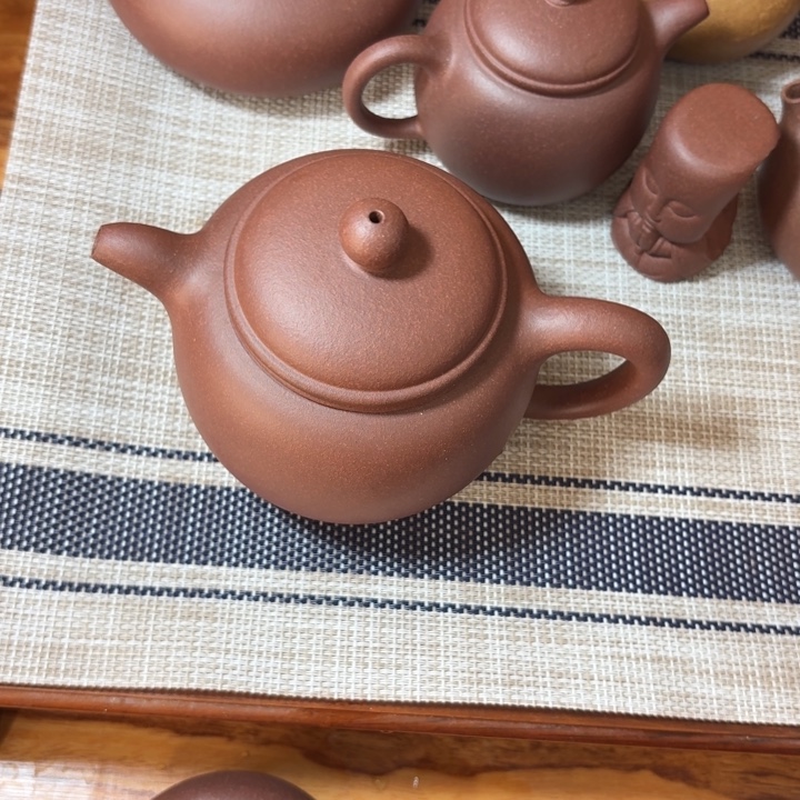 紫泥底槽青匏尊300cc