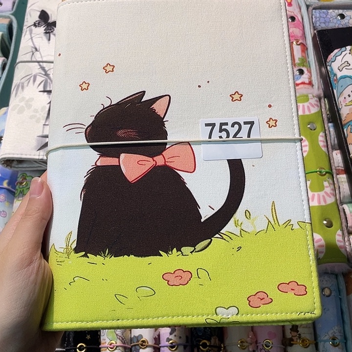 织绣A5活页不加纸7527