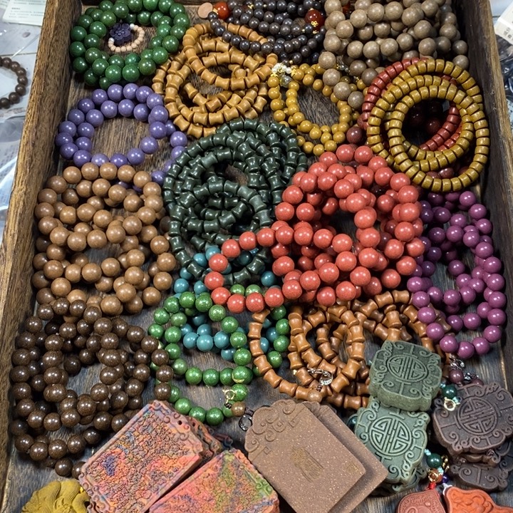 泥塑合香成品手串任选2串➕合香牌任选1