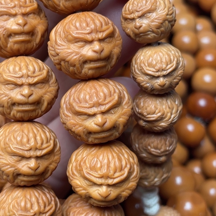 猴头核桃手串空**空黑神