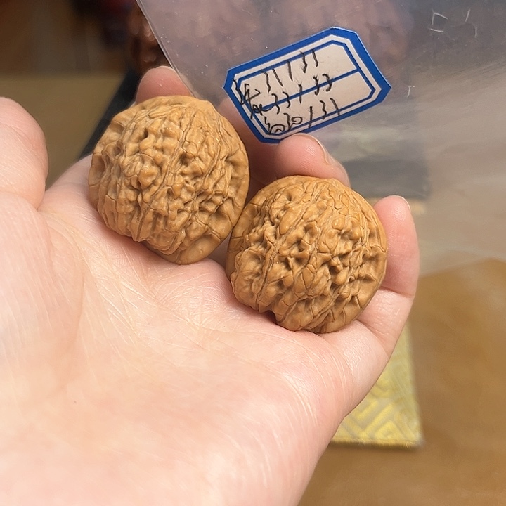 把件文玩核桃非嫁接无名狮子头