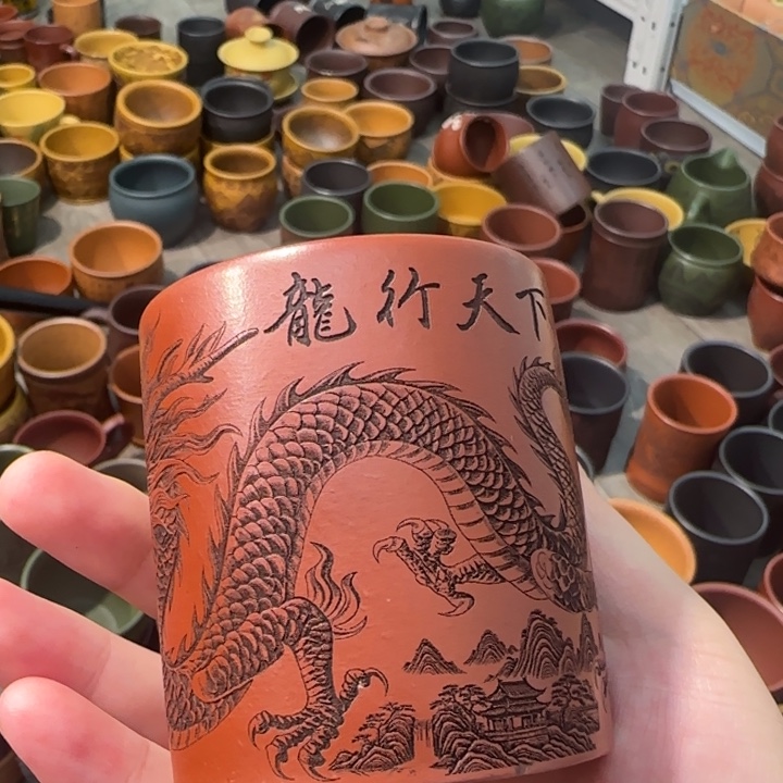 茶杯紫砂全手工紫砂