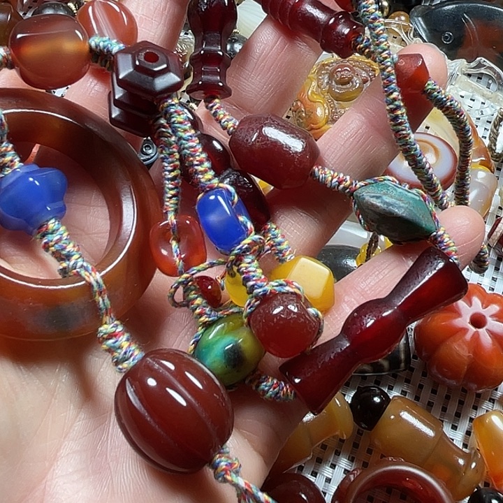 玛瑙/玉髓未镶嵌挂件