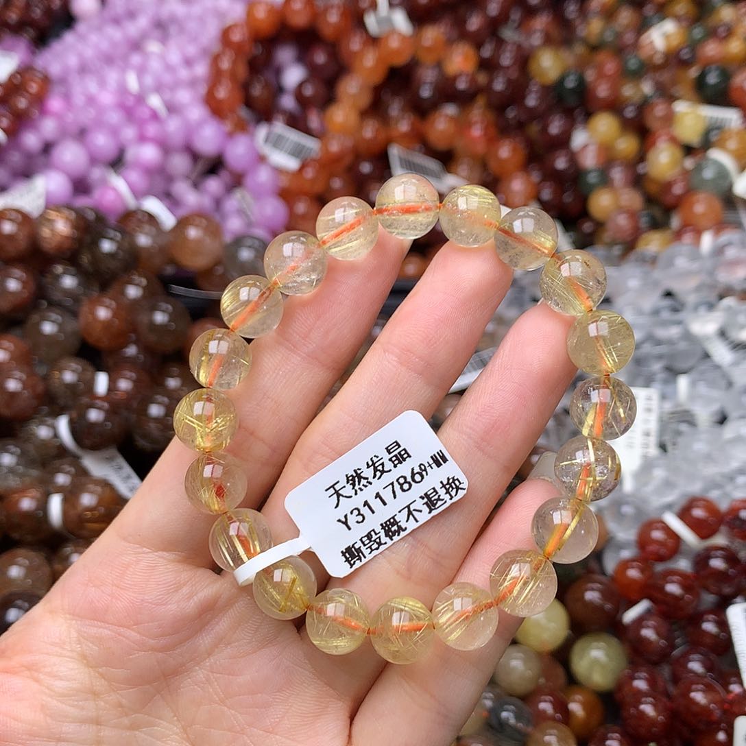 未镶嵌手链水晶手链