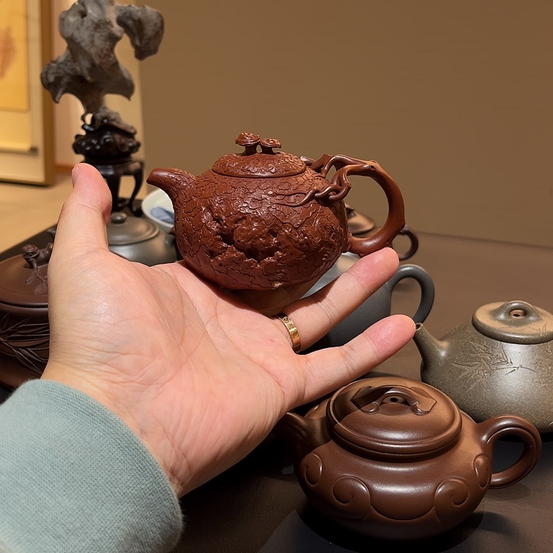 【闪购商品】朱泥茶壶C*生紫砂壶11111111111111