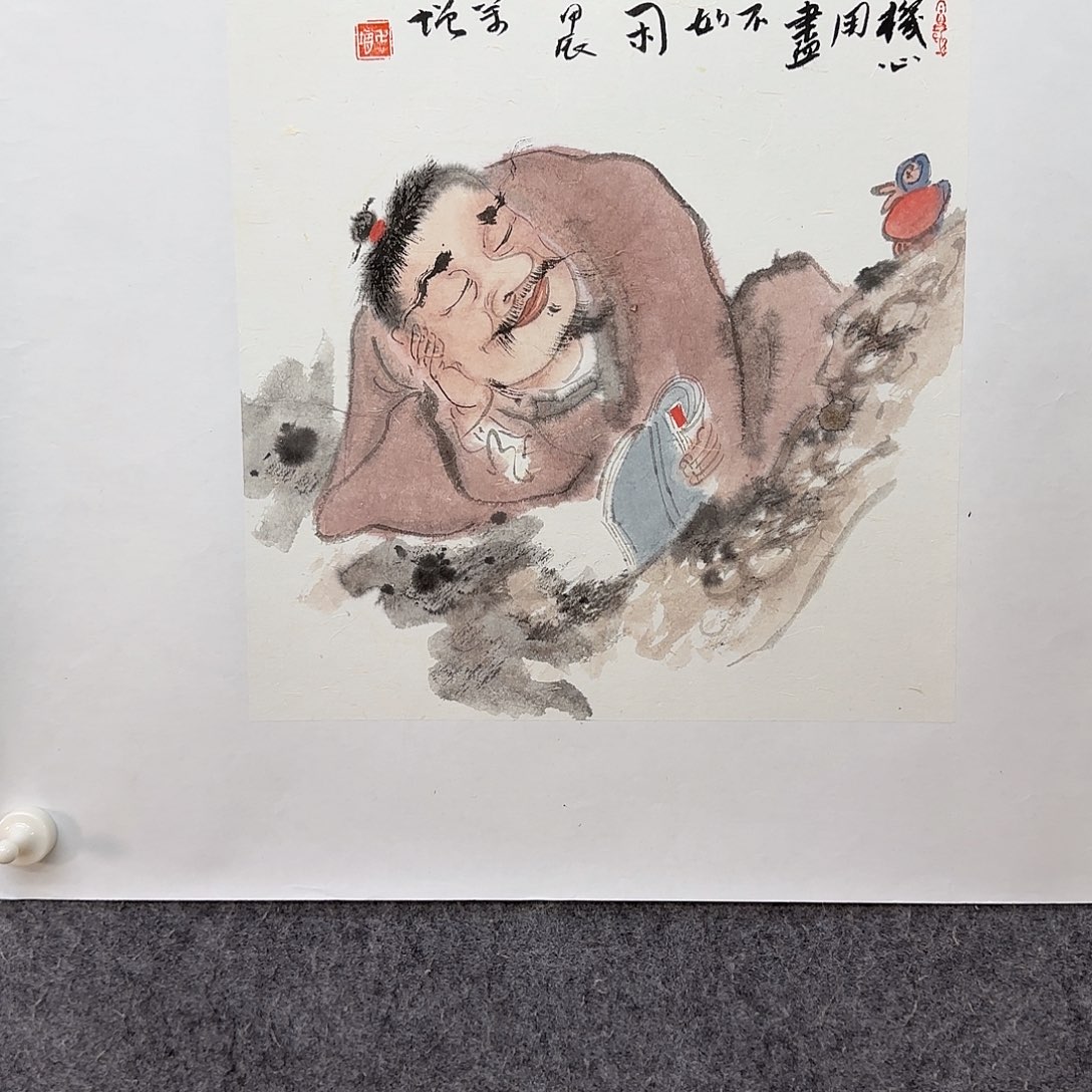 国画夏日必备一条围巾