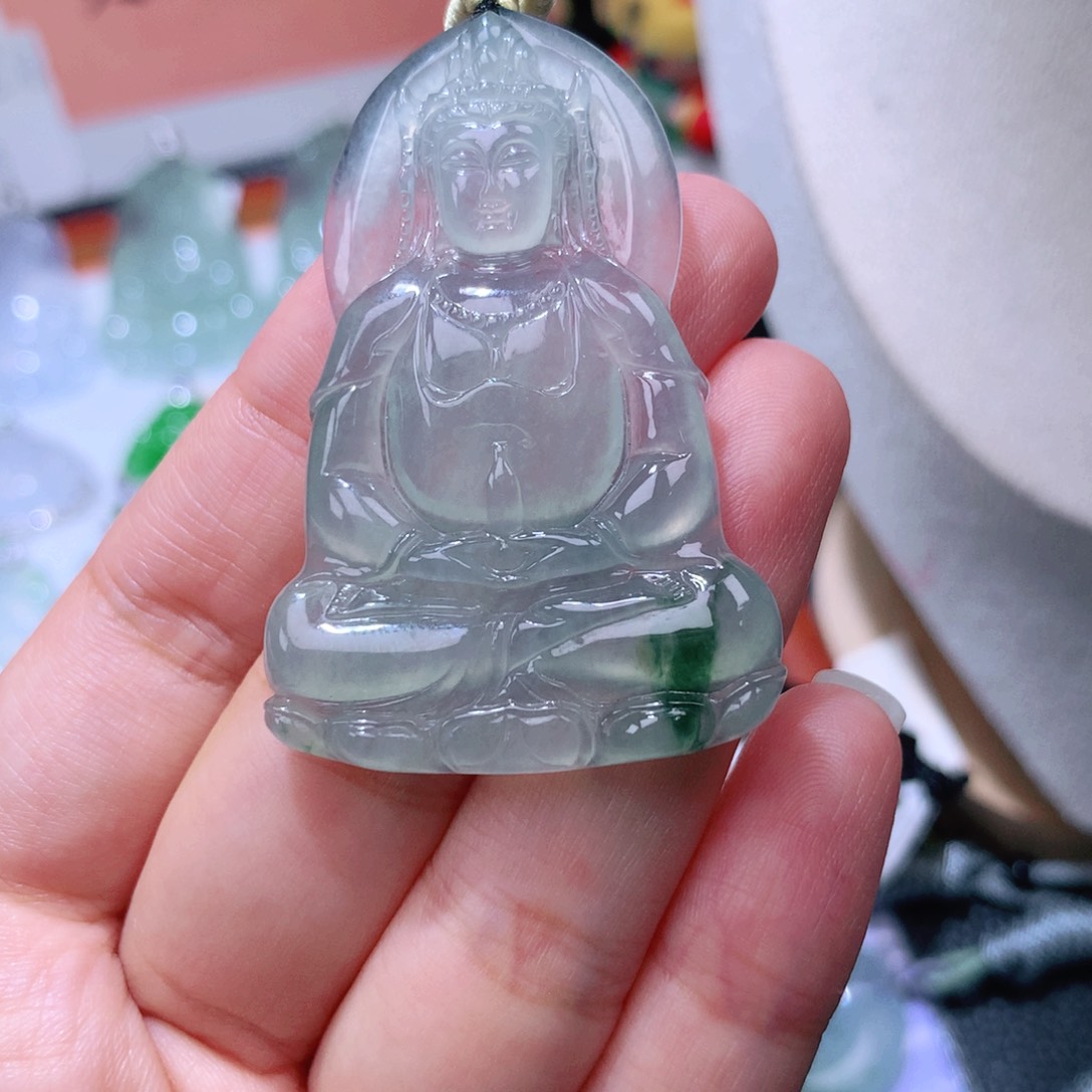 颈饰未镶嵌翡翠素衣