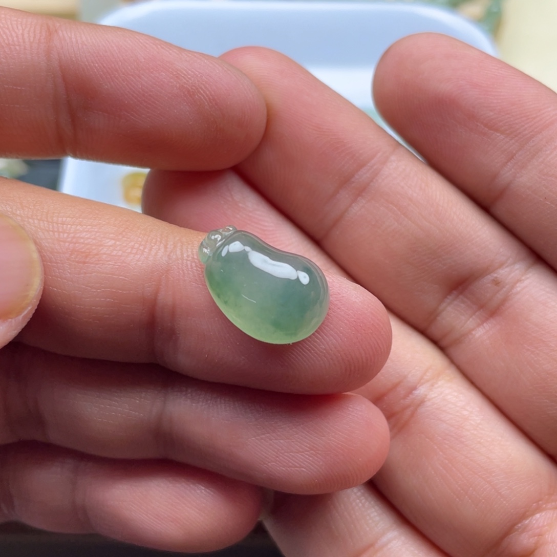 栋***园翡翠未镶嵌颈饰翡翠