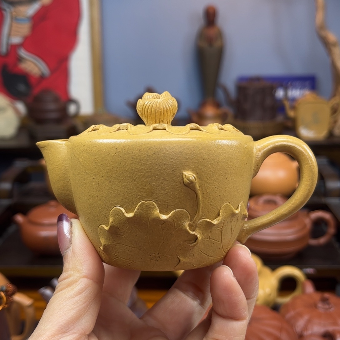 紫砂茶具半手工制作