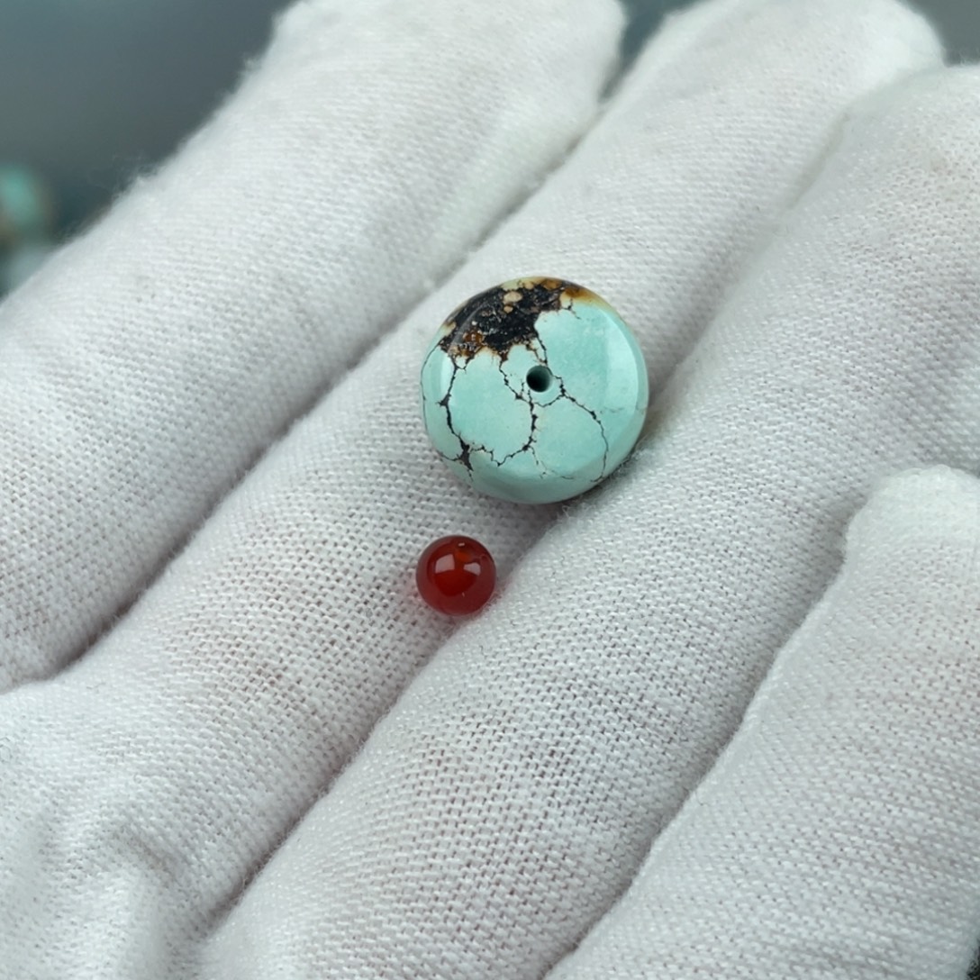 南红玛瑙未镶嵌配饰12.5