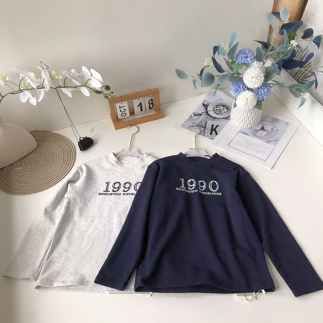 L19班纳儿童新款春秋长袖T恤1990款3705