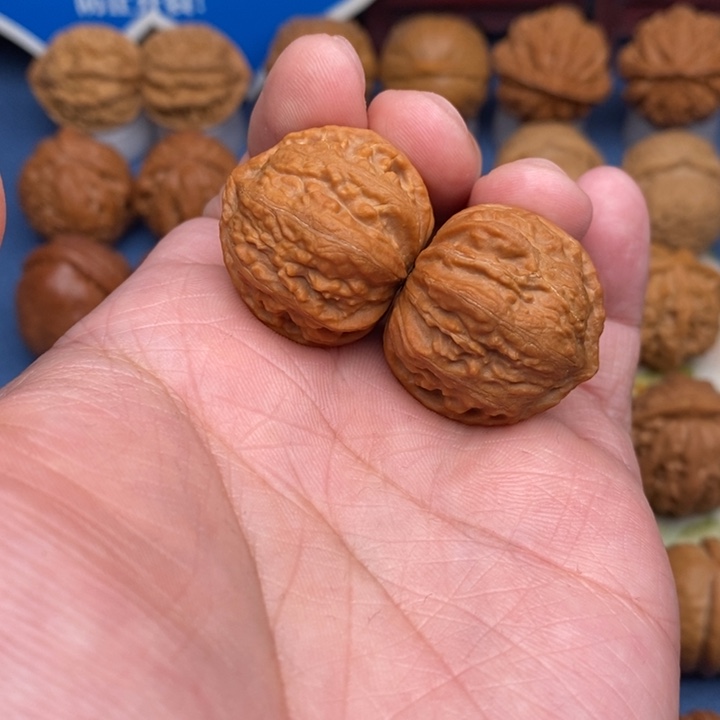 文玩核桃把件小粗筋