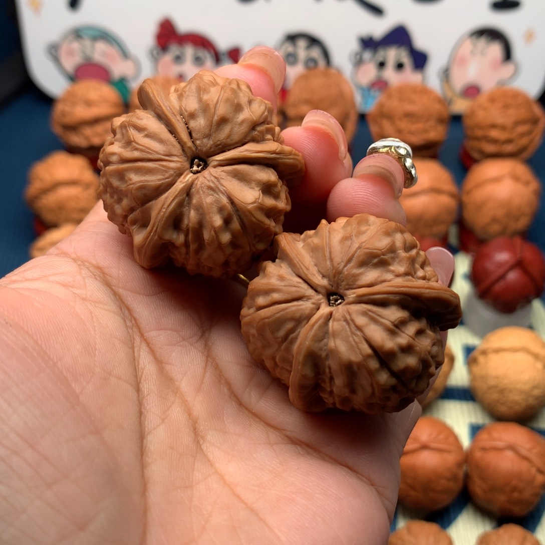 文玩核桃把件?*核桃