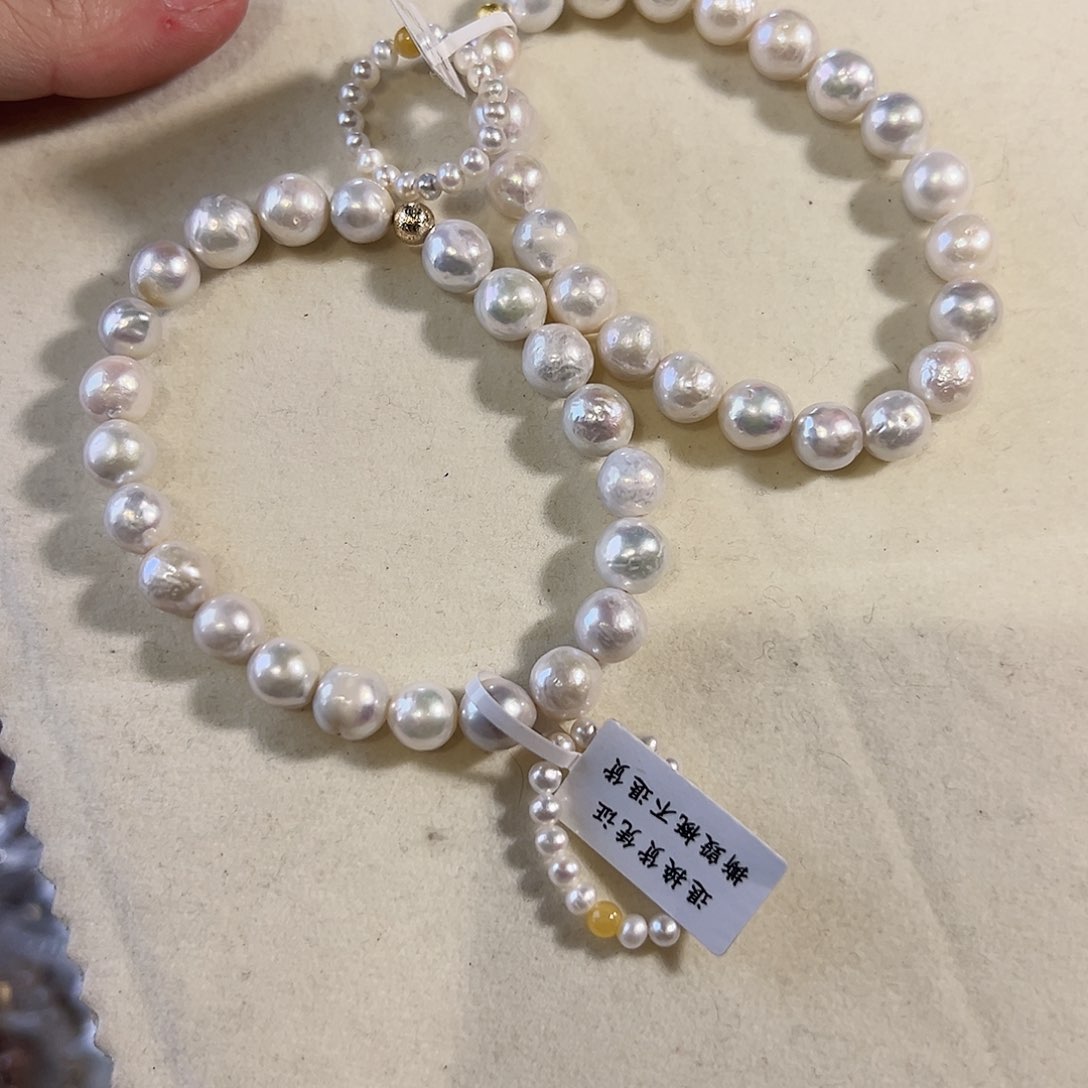 淡水珍珠耳饰未镶嵌