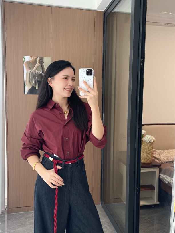 a版牛仔阔腿裤 胯大 妈妈臀 买这条 