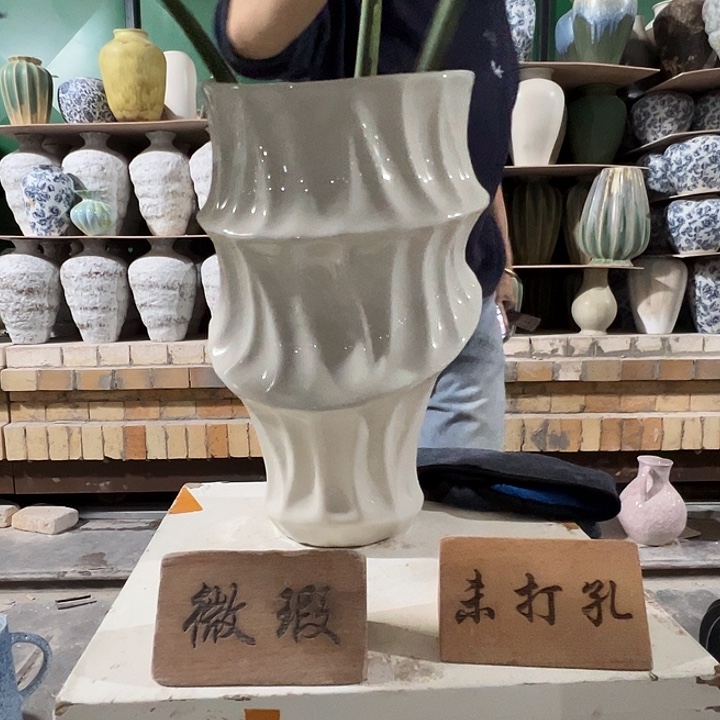 景德镇陶瓷花瓶工厂微瑕