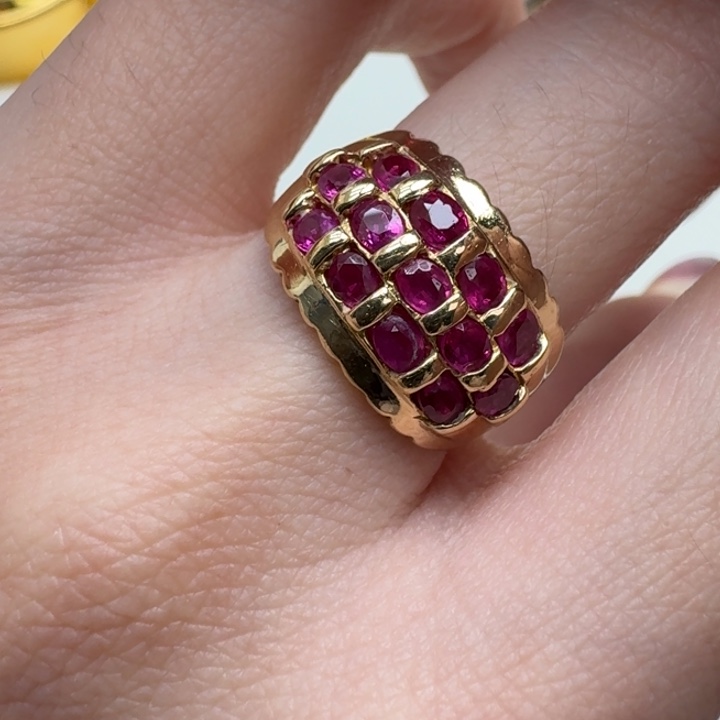 红宝石戒指未镶嵌