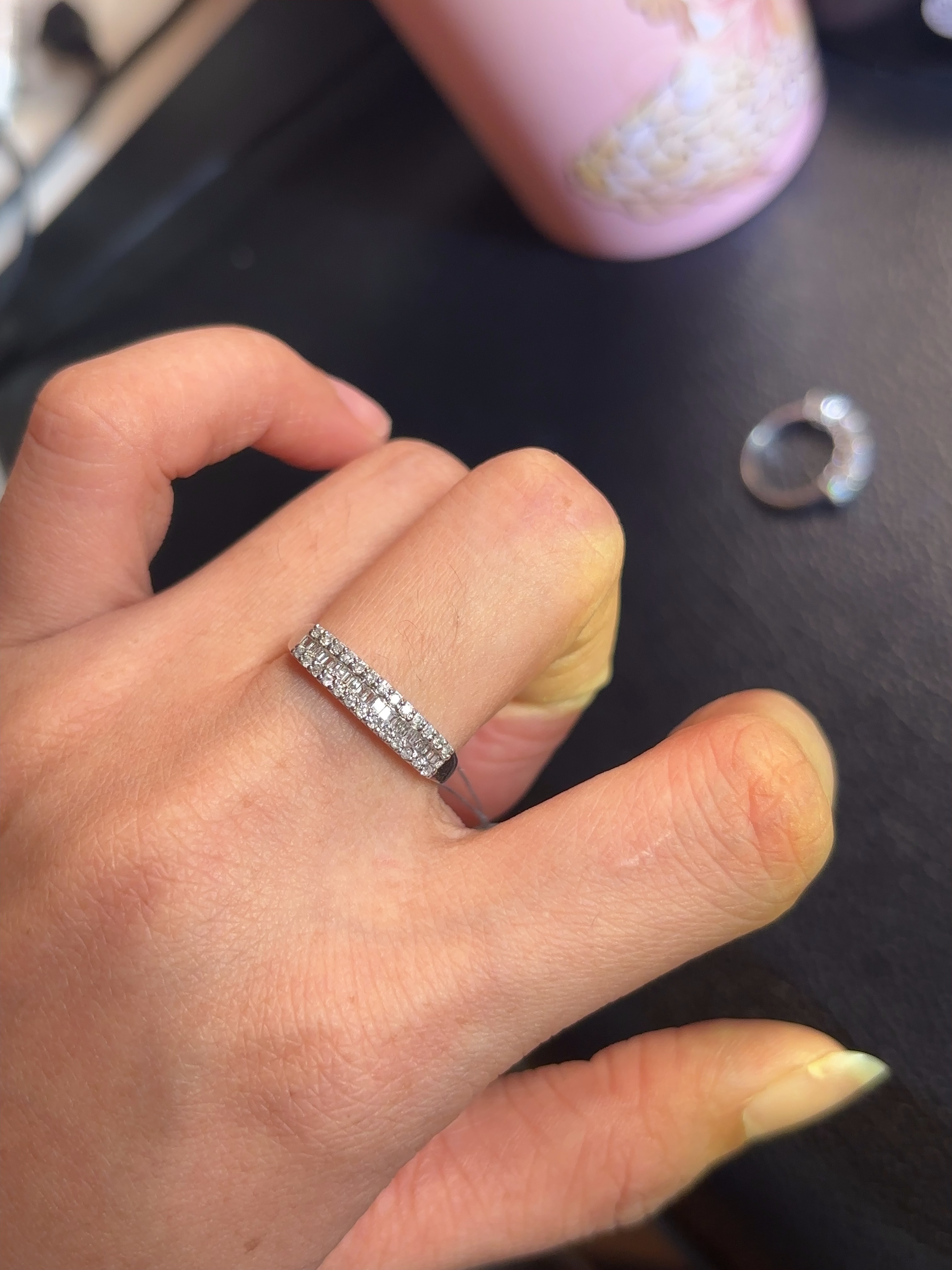 【玥霓高定】0264  重金 星河戒指 zsdj