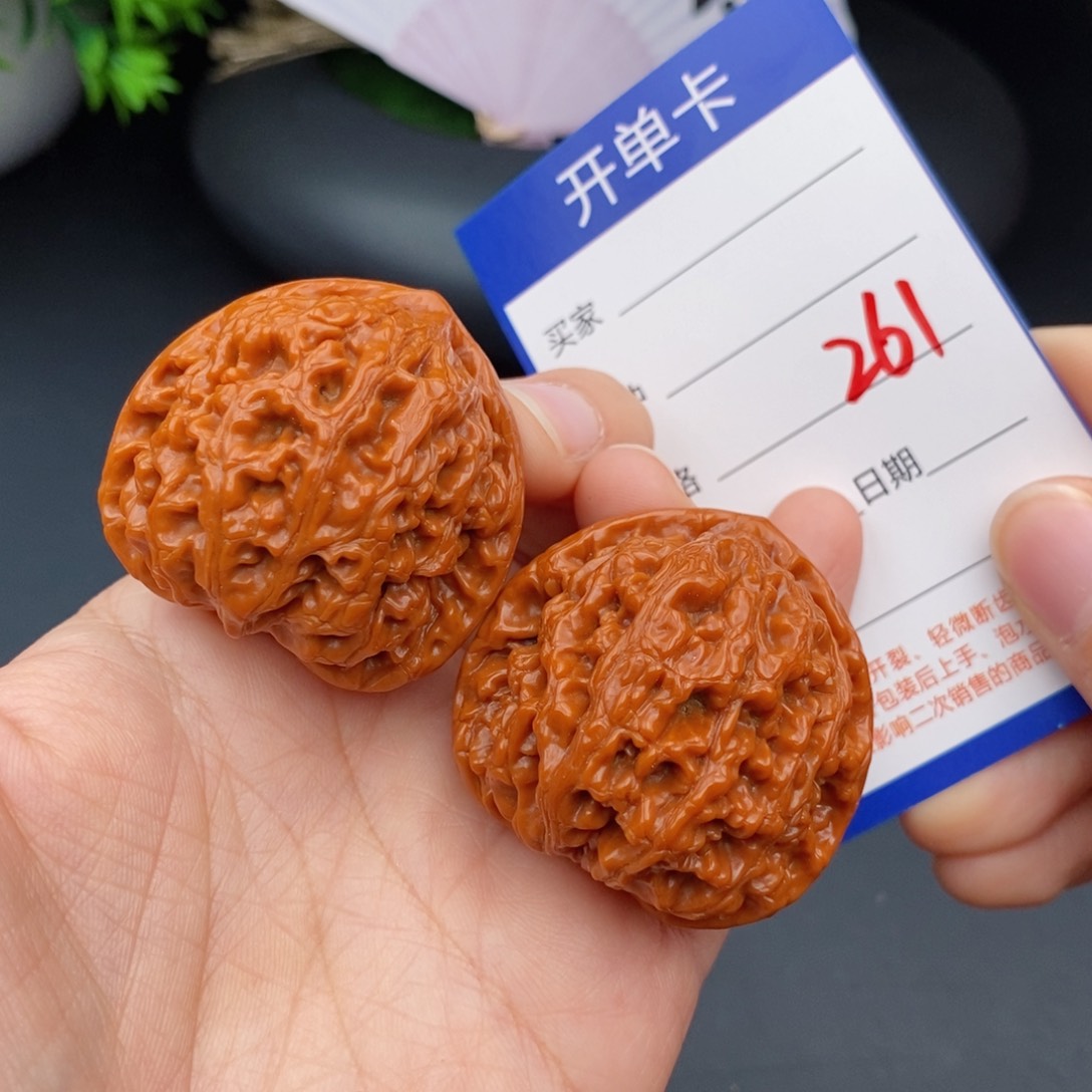 文玩核桃把件41水龙纹261