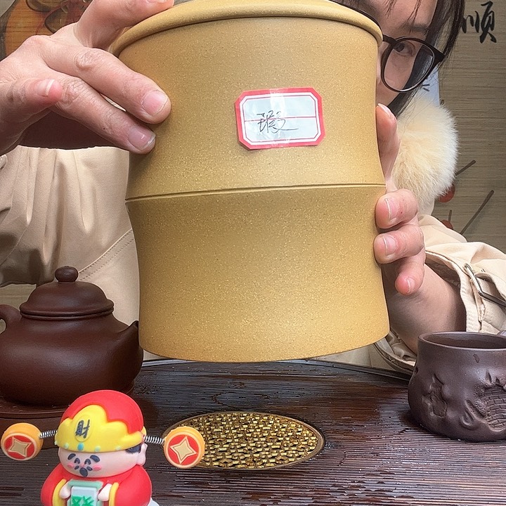 紫砂茶杯原矿紫砂杯