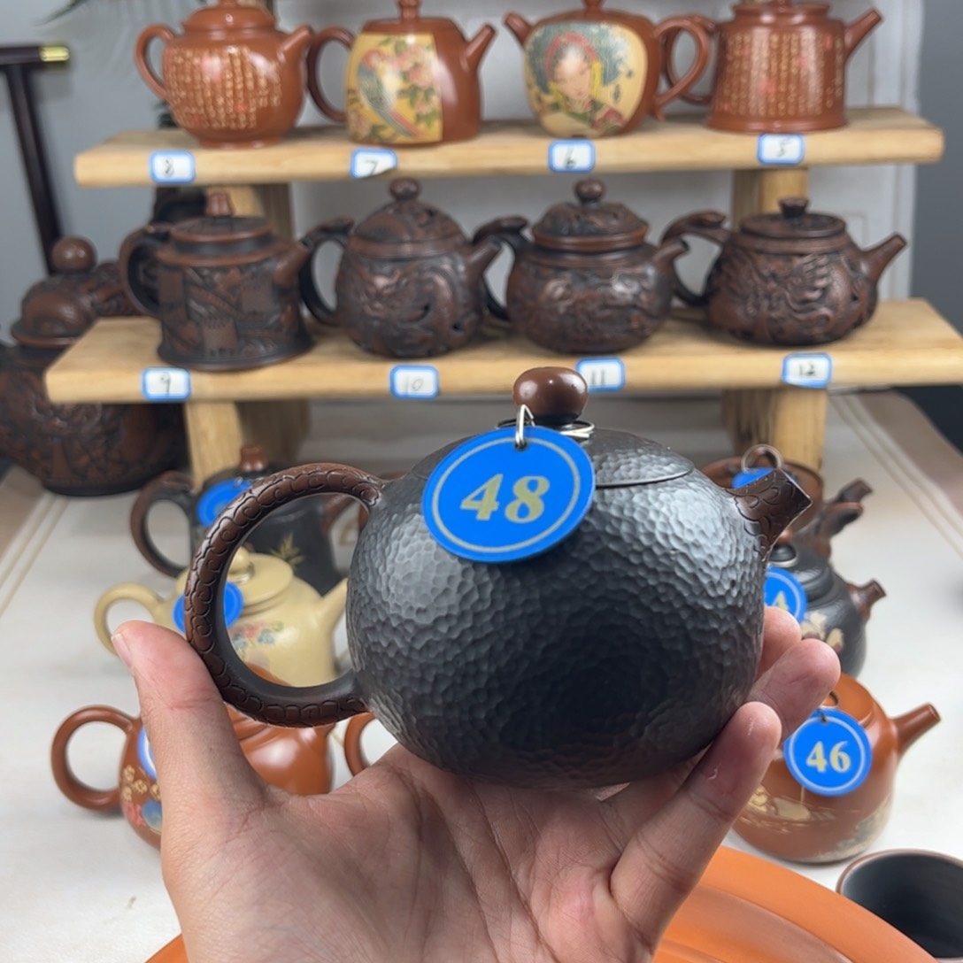壶240cc建水紫陶老匠人全手工制作