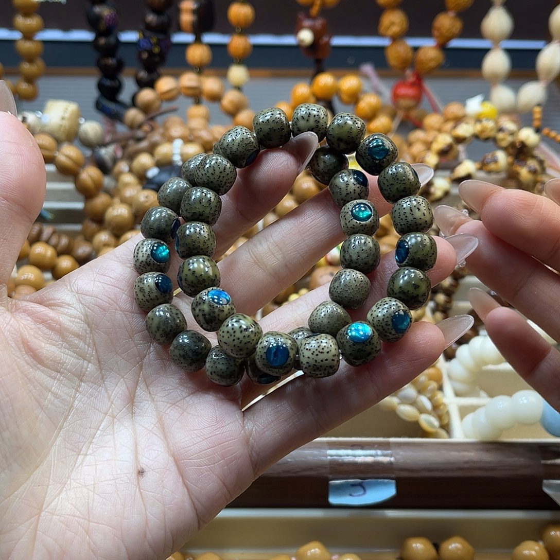 手串/手链菩提星月深 石玉料