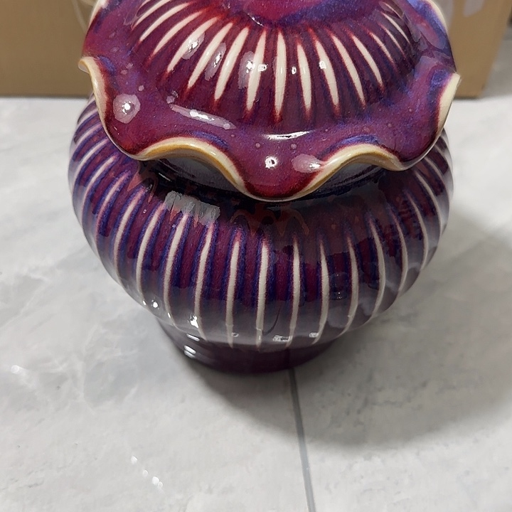 陶摆件郑家钧窑摆件