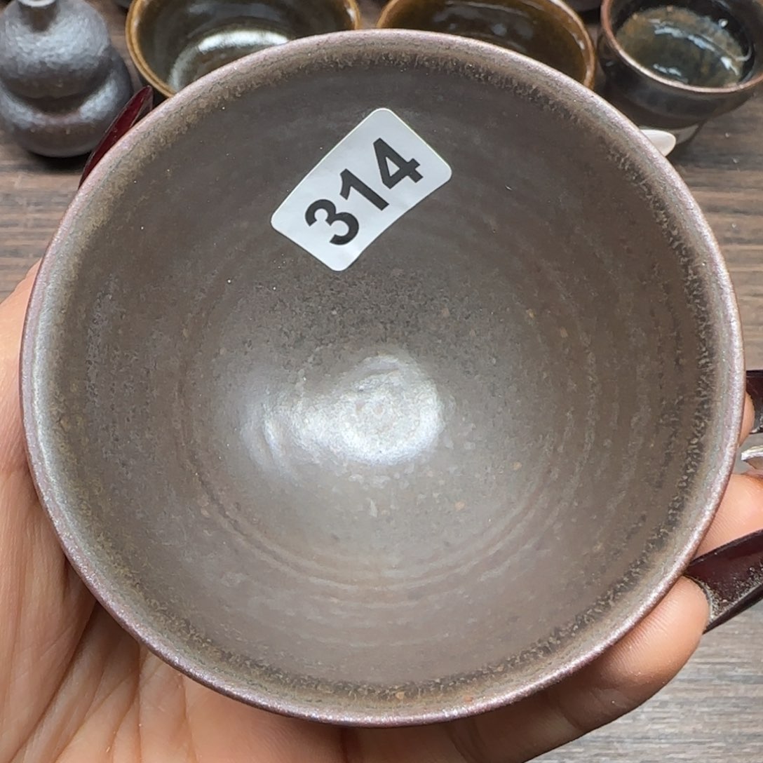 茶盏龙窑柴烧原矿原釉314