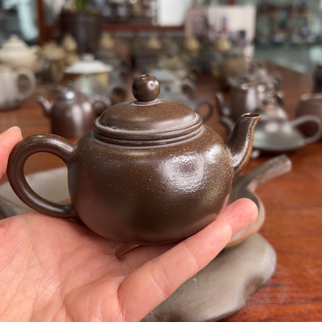 贵台龙窑柴烧茶壶A30