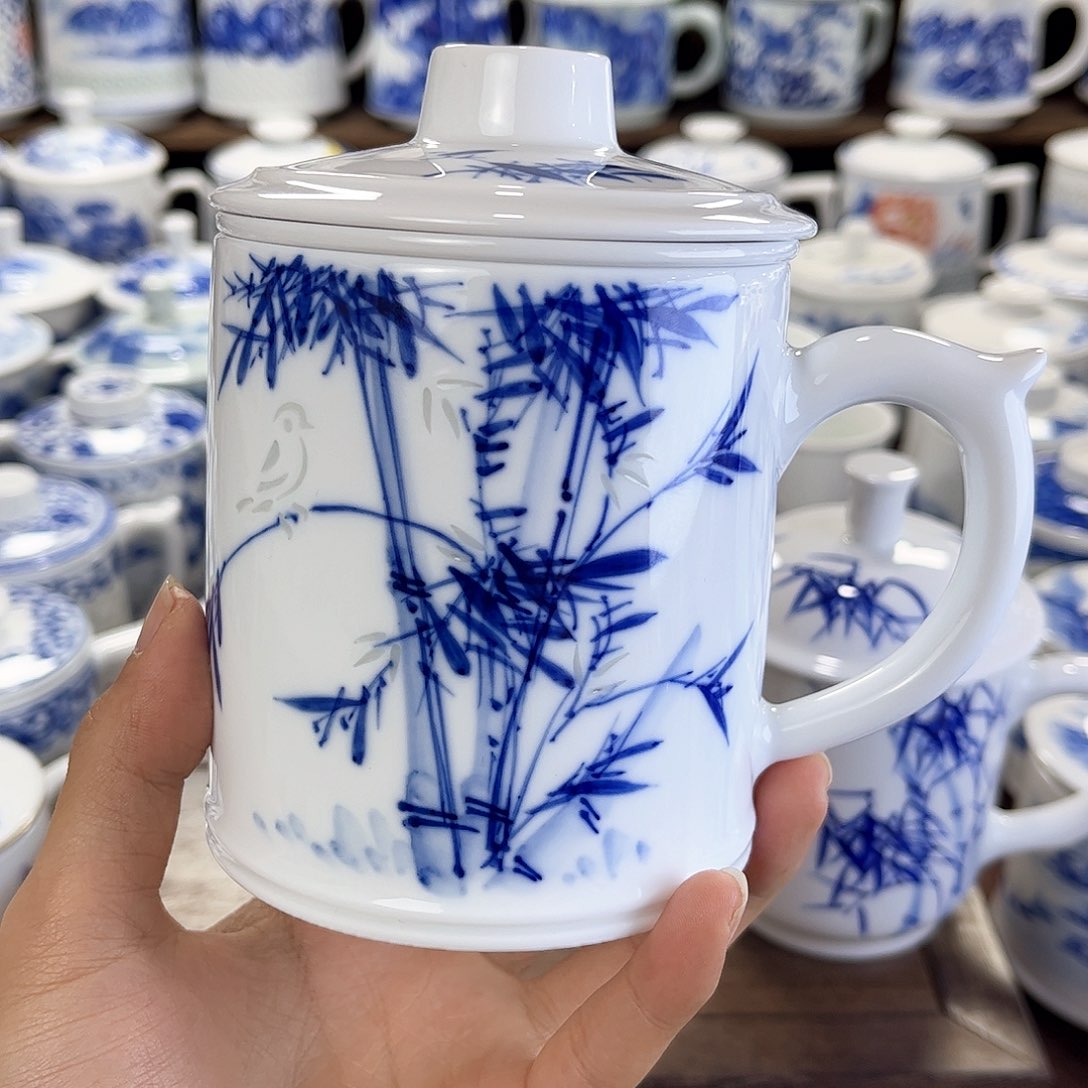 景德镇手绘陶瓷杯